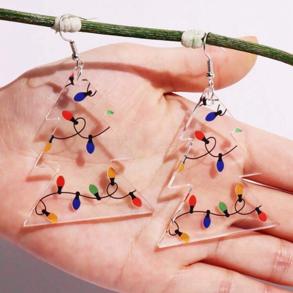 Christmas Tree Earrings